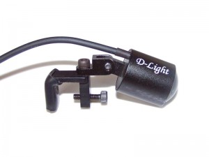 ErgonoptiX D-Light Duo shadowless surgery LED headlamp - universal connection for other surgical loupe brands 