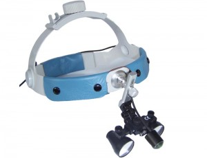 ErgonoptiX-Galilean-Surgical-loupes-head-band-with-D-Light-medical-LED-headlight